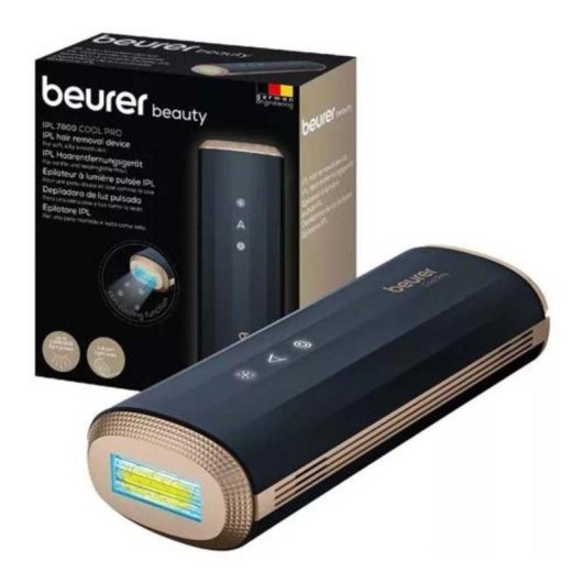 Depiladora Luz Pulsada IPL Beurer Inalámbrica Sensor de Piel Función Cooling