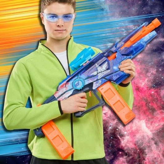 Lançador Hasbro Nerf Loadout Galactic Commander 3 Modos 48 Dardos