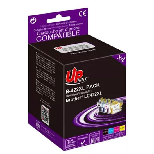 Pack 5 Cartouches d'encre UPrint Brother LC422XL