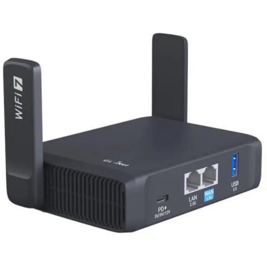 Router GL.iNet Slate 7 WiFi 7 Dual 2,5G VPN portable écran tactile
