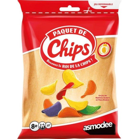 Juego de mesa Asmodee Paquet de Fichas 2-6 jugadores +8 años 15 minutos