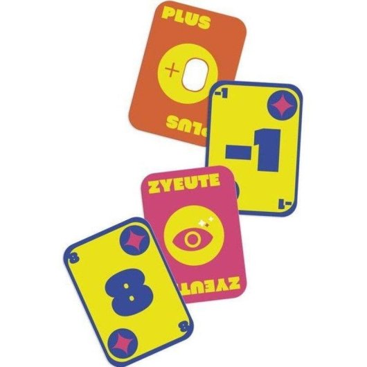 Juego de cartas Lansay Jukko rápido y táctico para 2 a 6 jugadores de 8 años
