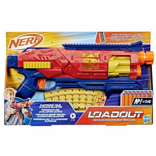 Lanceur Hasbro Nerf Loadout Shadowspeed Recon 6 Dardos 14 N1