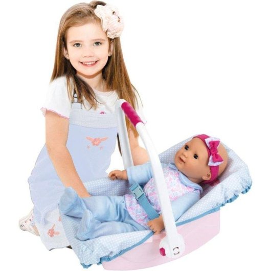 Portamuñecas rígido Klein Princess Coralie Para muñecas 35-45 cm