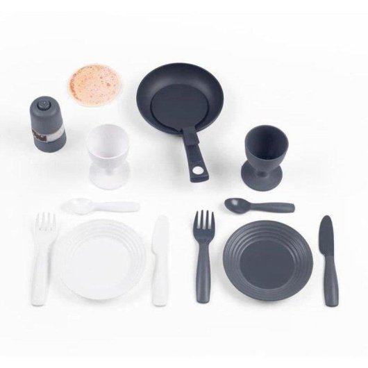 Cocina Infantil de Juguete Smoby Nova Verde con 13 Accesorios