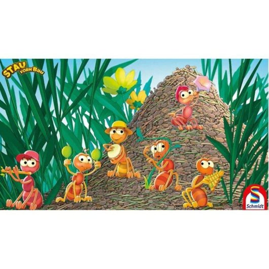 Juego de cartas familiar Schmidt Spiele Jam des Fourmis 65 cartas 2-4 jugadores 5+ años