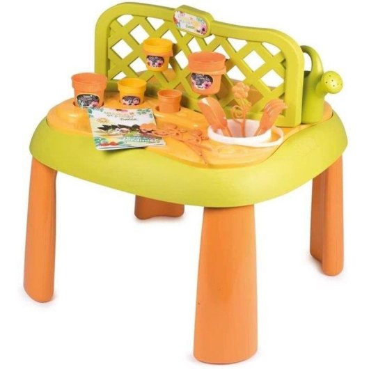 Mesa de Jardinería Infantil Smoby Silence Ça Pousse Anti-UV con Accesorios