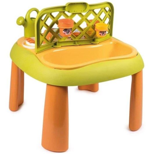 Mesa de Jardinería Infantil Smoby Silence Ça Pousse Anti-UV con Accesorios