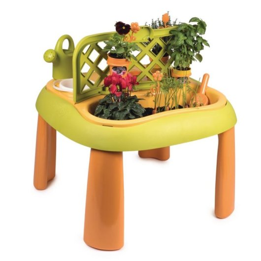Mesa de Jardinería Infantil Smoby Silence Ça Pousse Anti-UV con Accesorios
