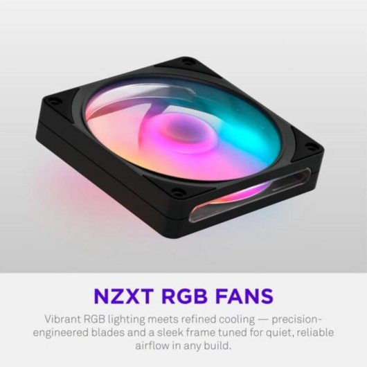 Raffreddamento Aria NZXT 120mm RF-R212S-BF RGB PWM 2400 rpm silenzioso