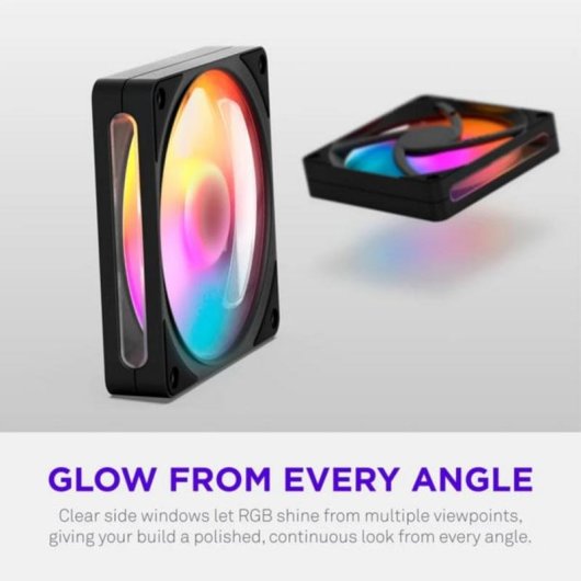 Raffreddamento Aria NZXT 120mm RF-R212S-BF RGB PWM 2400 rpm silenzioso