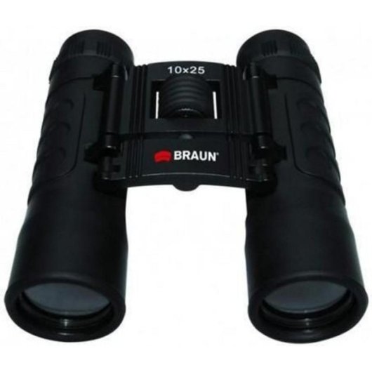 Binoculares Braun 10x25 con prisma BK-7