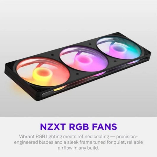 Kühlung Luft NZXT 3x140mm 2000rpm RGB LED Adressierbar