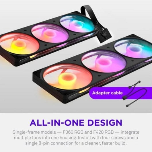 Kühlung Luft NZXT 3x140mm 2000rpm RGB LED Adressierbar