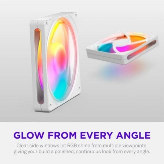Raffreddamento Aria NZXT Bianco 140mm RF-R214S-WF RGB PWM Indirizzabile