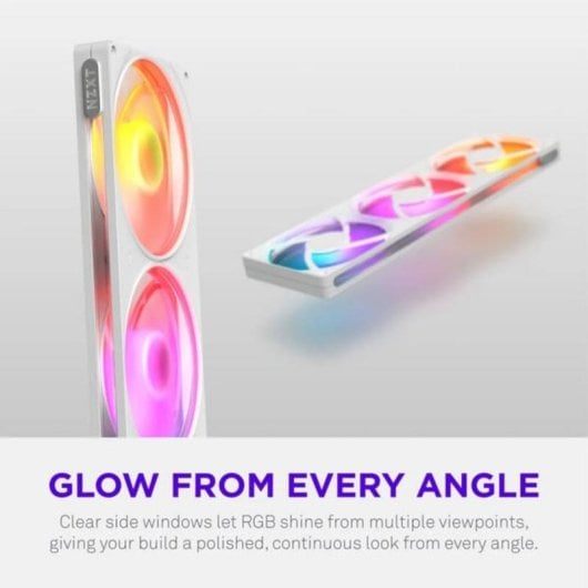 Kühlung Luft NZXT Weiß 3x140 mm RGB Adressierbar RF-R242U-WF