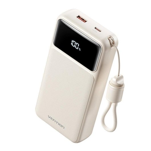 Batería externa Vention XGYP0-40-TY 20000 mAh 22.5W Negro