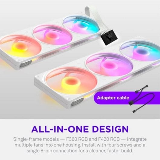 Raffreddamento Aria NZXT Bianco 360mm RGB PWM LED Indirizzabile