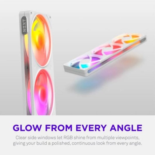 Raffreddamento Aria NZXT Bianco 360mm RGB PWM LED Indirizzabile