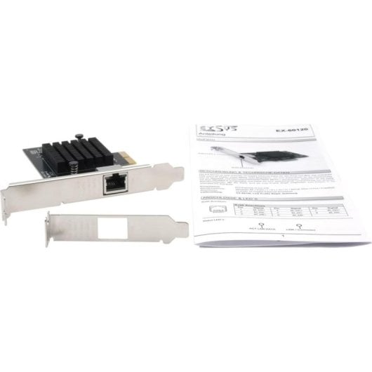 Tarjeta de red Exsys EX-60120 PCI Express x2 10 Gbit/s Low Profile