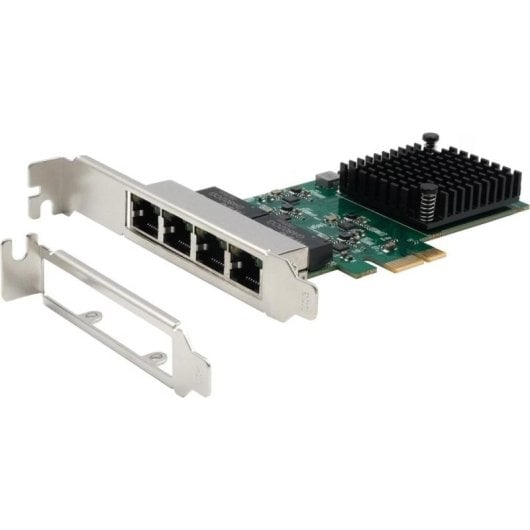 Tarjeta de Red Exsys EX-1234 Gigabit Ethernet PCI Express 1 Gbps Dual Port