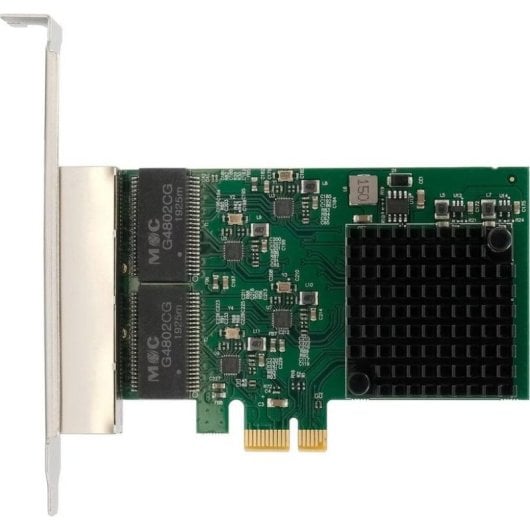 Tarjeta de Red Exsys EX-1234 Gigabit Ethernet PCI Express 1 Gbps Dual Port