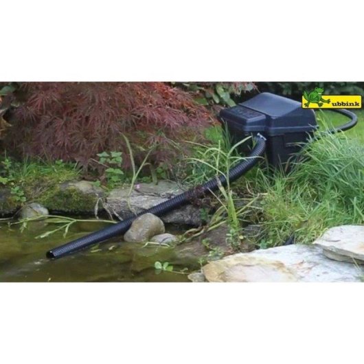 Tubo a Spirale Rinforzato Ubbink Nero 19 mm (3/4") 10 m