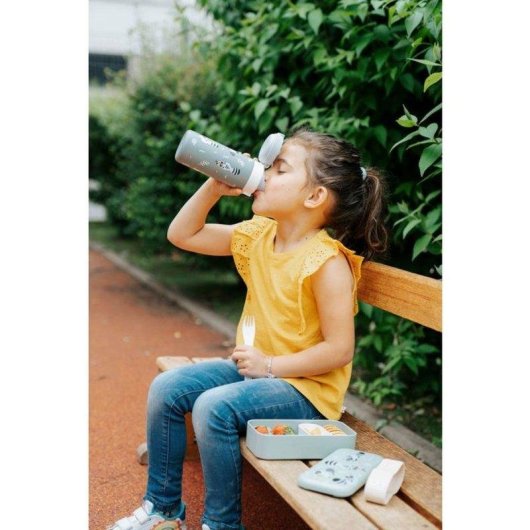 Thermosflasche Monbento MB Pop 360 ml Edelstahl 18/8 Raccoon
