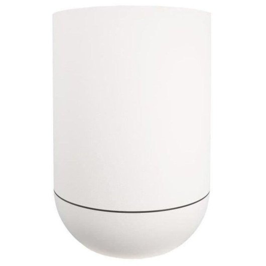 Macetero Riviera Granit Tulipe 40 cm Blanco Efecto Granito 28 L Doble Pared Resistente UV