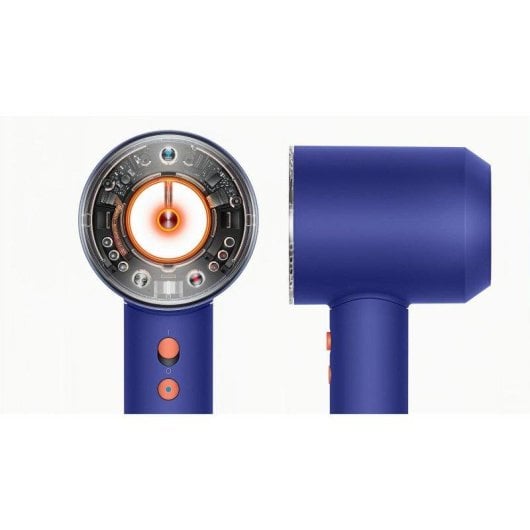 Sèche-cheveux Ionique Dam Electronics Supersonic Nural HD16 1600W 4 Températures 5 Accessoires Bleu