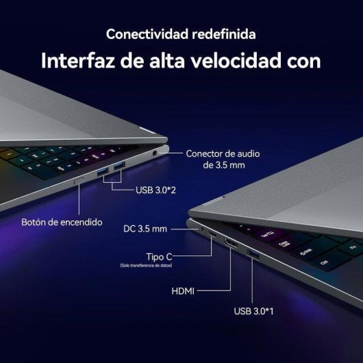 Portátil AMDEVPRO UL1561 15.6" AMD Ryzen 5 7430U 16GB 512GB SSD Vega 7 Windows 11 Pro