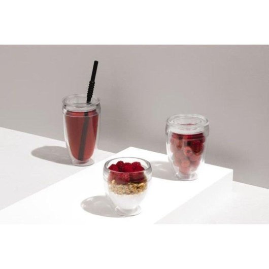 Reisebecher Bodum Pavina To Go 250 ml Doppelwand 2 Stück