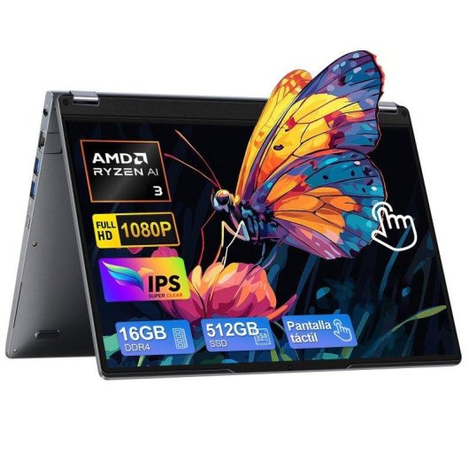 Ordinateur portable AMDEVPRO UCC-UL156-A 15,6" AMD Ryzen 3 3200U 16GB 512GB SSD Radeon Graphics Windows 11 Pro