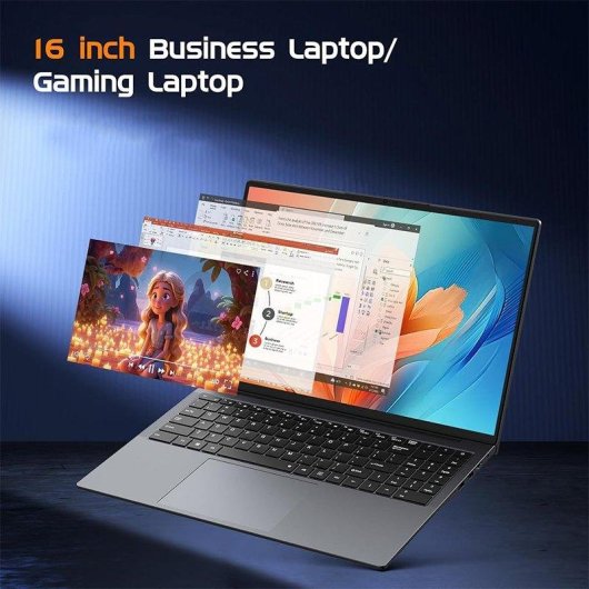 Portátil Moacreto Ul160-ty 16" Intel Core i5-8210Y 16GB 512GB SSD Windows 11 Pro