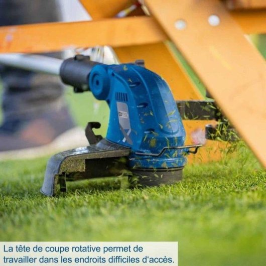 Pack Jardín Scheppach 20V IXES Cortadora y Desbrozadora 2 Baterías 4Ah