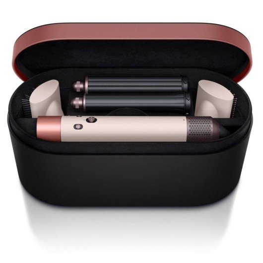 Multistyler Dam Electronics Airwrap Complete Long HS05 1300W Céramique Coanda 6 Accessoires Rose Gold
