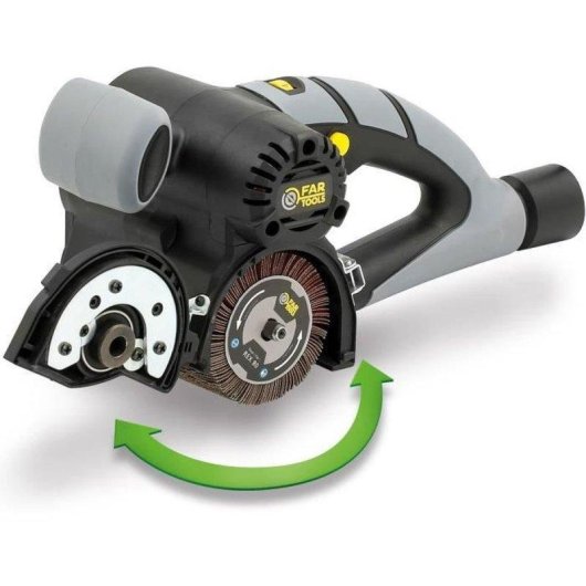 Levigatrice Lucidatrice Far Tools Rex 80 420W Ø80mm Velocità Variabile