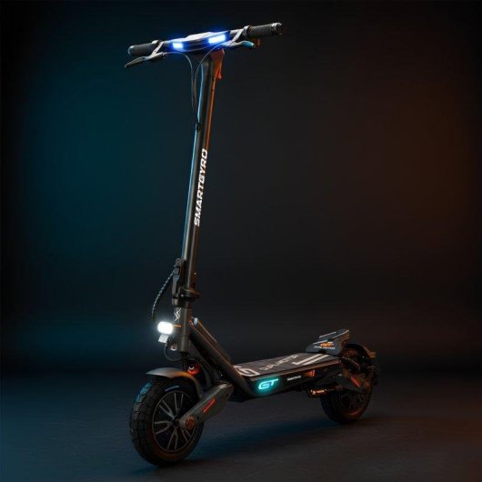 Patinete eléctrico Smartgyro Rockway GT Dual 1000W Autonomía 50km Ruedas 10" Negro