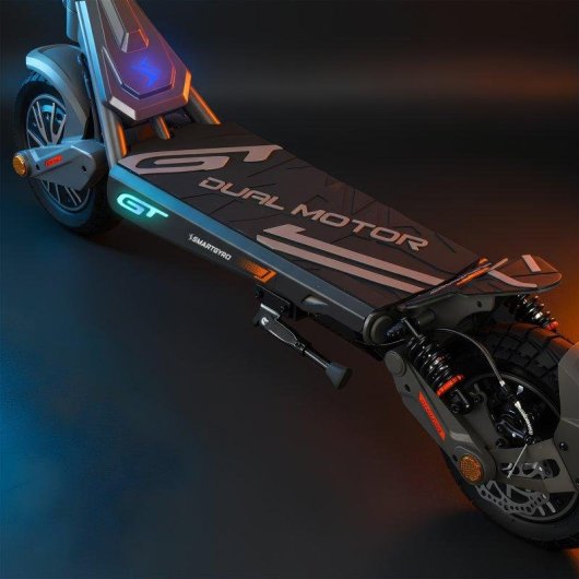 Patinete eléctrico Smartgyro Rockway GT Dual 1000W Autonomía 50km Ruedas 10" Negro