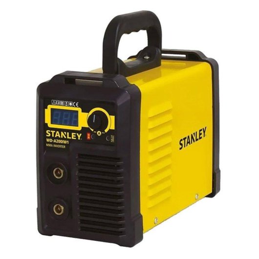 Kit de soldadura Stanley First 160 Inverter MMA 30-160 A con máscara DIN 9-13
