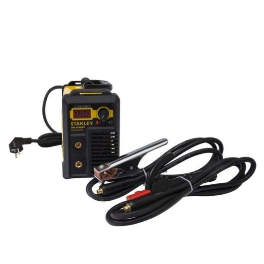 Kit de soldadura Stanley First 160 Inverter MMA 30-160 A con máscara DIN 9-13