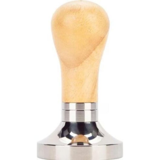 Tamper Eureka ajustable 58 mm madera roble acero inoxidable