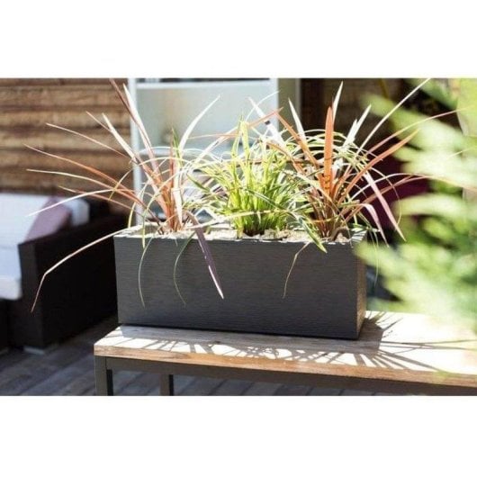 Jardinière EDA Graphit Up 25L Grigio Antracite Mate UV