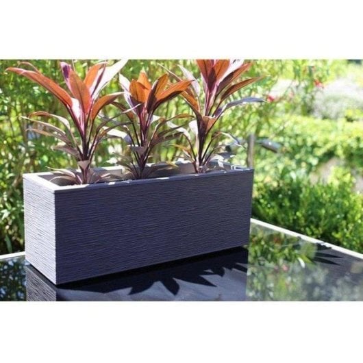 Jardinière EDA Graphit Up 25L Grigio Antracite Mate UV