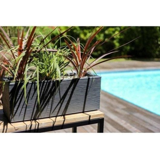 Jardinière EDA Graphit Up 25L Grigio Antracite Mate UV