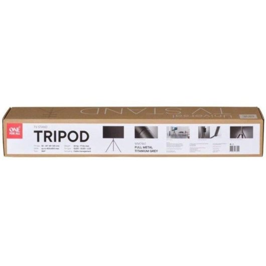 One For All WM7461 Suporte TV Tripé 32 a 65" VESA 200x100 a 400x400 Máx 30Kg