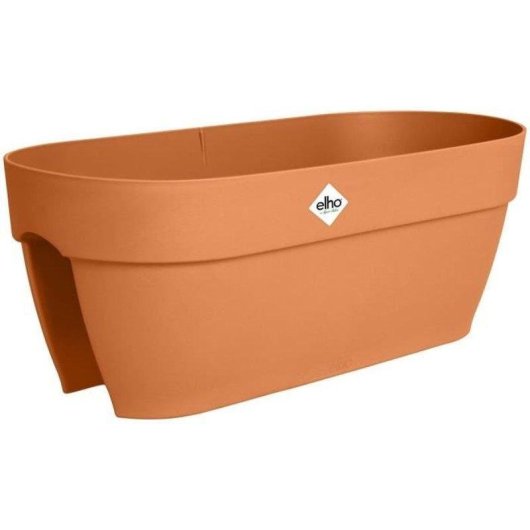 Macetero Elho Vibia Campana Flower Bridge 60 Marrón 16 L Polipropileno Reciclado