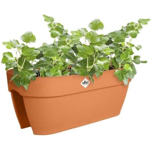 Macetero Elho Vibia Campana Flower Bridge 60 Marrón 16 L Polipropileno Reciclado