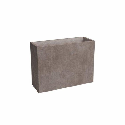 Jardinière Artevasi Sydney 80 cm Taupe Plastique 50 L Acabado Mate UV