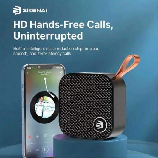 Altavoces Sikenei Bluetooth 40W portátiles con batería y tarjeta TF